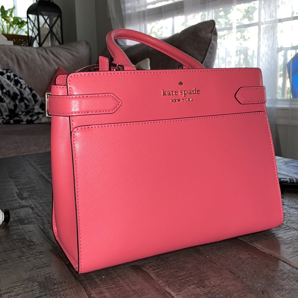 Kate Spade pink Cameron Crossbody Satchel